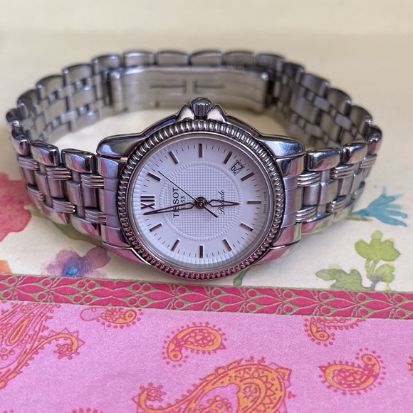 Beautiful Stunning Tissot Ballade-C227/327W. Stainless Steel 1997 Watch!